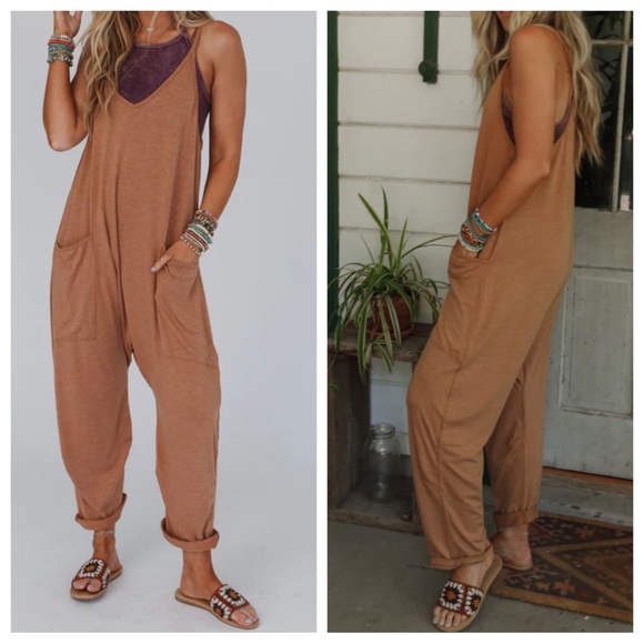 Fabulous Solid Harem Jumpsuits - Picture 2 of 3